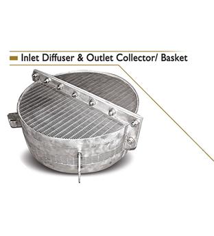 Inlet Diffuser & Outlet Collector/Basket صنایع پنتان شیمی